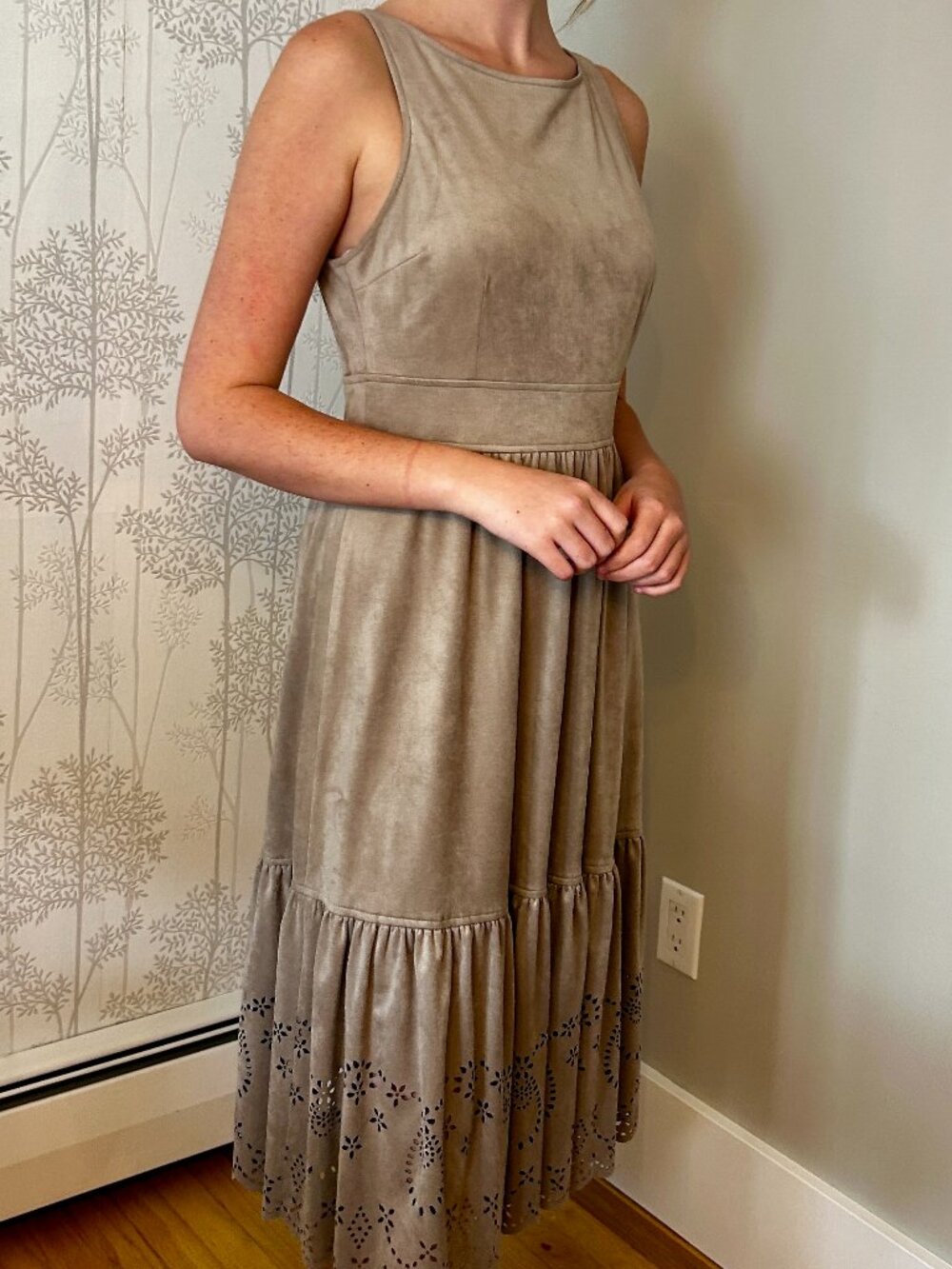 BB Dakota suede-like dress Size Small